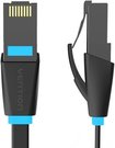 Flat UTP Category 6 Network Cable Vention IBJBF 1m Black