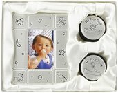 Rinkinys kūdikiui rėmelis+dėžutės pirmam dantukui ir sruogai CG123 H:16 W:20 D:3