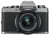 Fujifilm X-T100 + 15-45mm XC (Tamsi sidabro)