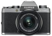 Fujifilm X-T100 + XC15-45 (Tamsi sidabro)