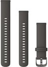 Garmin watch strap Venu 2S 18mm, graphite/slate