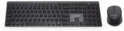 Gembird KBS-ECLIPSE-M500 Backlight Pro Business Slim wireless desktop set, US layout, black