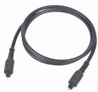 Gembird CC-OPT-1M Toslink optical cable, black, 1m