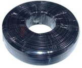 Gembird Flat telephone cable stranded wire 100 meters black