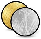 Gold & Silver Reflector Disc 110cm