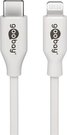 Goobay 39448 Lightning - USB-C USB charging and sync cable, 2 m, white Goobay USB-C™ male Apple Lightning male (8-pin)