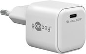 Goobay 65370 USB-C USB-C TM Dual Fast Charger (36 W), White 5370 USB-C USB-C TM Dual Fast Charger (36 W)