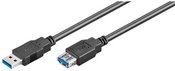 Goobay USB 3.0 SuperSpeed Extension Cable, Black Goobay