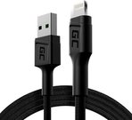 Green Cell Cable Ray USB-Lightning 120cm, LED backlight