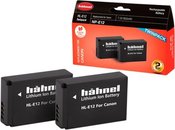 HÄHNEL BATTERY CANON HL-E12 TWIN PACK