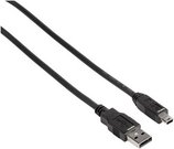 Hama USB 2.0 Cable B5 Pin USB A - mini USB B black 1,8m