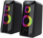 HAVIT SK202 Computer speakers 2.0 RGB (black)