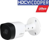 HD-CVI, CVBS kamera cilindrinė 2MP su IR iki 20m. 1/2.7" 3.6mm 93°, 2DNR, IP67, DWDR