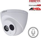 HD-CVI, TVI, AHD kamera kupolinė 2MP su IR iki 50m, 2.8mm, integruotas mikrofonas, IP67, DWDR