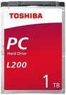 HDD|TOSHIBA|L200|1TB|SATA 3.0|128 MB|5400 rpm|2,5"|Thickness 7mm|HDWL110UZSVA