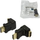HDMI Adapter small size, AM to AF in 90 degree Logilink
