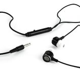 Gembird MHS-EP-001 Metal earphones with microphone, black