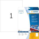 Herma Hardwearing Labels 210x297 25 Sheets DIN A4 25 pcs. 4698