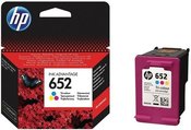 Ink Cartridge HP No.652 (F6V24AE) CMY 200pages OEM
