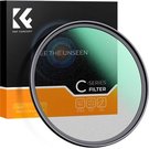 K&F 77MM C Series Black Mist Filter 1/8, Ultra-thin multilayer Green Coating