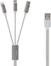Kabel USB 3v1 Remax Kerolla, 2 m (white)
