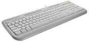 Microsoft Wired Keyboard 600 USB Port English International Europe Hdwr White