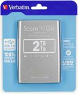 Verbatim Store n Go 2,5 2TB USB 3.0 silver