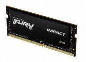 Kingston Fury Impact 8 GB, DDR4, 3200 MHz, Notebook, Registered No, ECC No