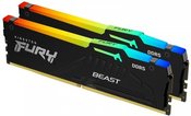 Kingston Memory DDR5 Fury Beast RGB 16GB(2*8GB)/5600 CL40
