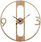 Laikrodis sieninis rudos/auksinės sp. 50x50x8 cm 138604
