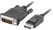 Lanberg Cable DisplayPort - DVI -D M/M 3m black