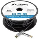 Lanberg Cable HDMI M/M v2.0 CA-HDMI-20FB-0800-BK 80m black