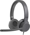 Lenovo Go Wired ANC Headset Built-in microphone, Over-Ear, Noice canceling, USB Type-C, Storm Grey