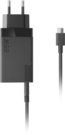Lenovo Travel Adapter USB-C AC EU Black, Charger, 65 W