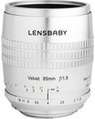 Lensbaby Velvet 85 silver Fuji X
