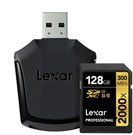 Lexar SDXC Card ink Reader 128GB 2000x Professional RDR UHS-II