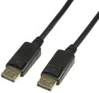LogiLink DisplayPort 1.2 connecti on cable, 4K/2K, 10m