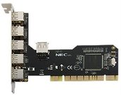 Logilink PC0028, PCI Interface card, 4+1x USB 2.0