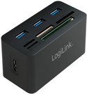 LogiLink USB 3.0 Hub with all in one card reader