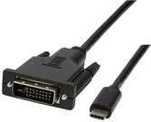 LogiLink USB-C to DVI cable 1,8m