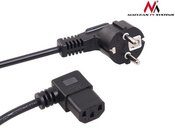 Maclean Power cable angled 3 pin plug 5M EU MCTV-804