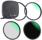 Magnetic UV, Circular Polarizer & ND1000 Filter Kit with Case (49mm)