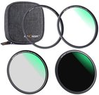 Magnetic UV, Circular Polarizer & ND1000 Filter Kit with Case (62mm)