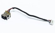 Power jack with cable, HP DV6-3000, DV7-4000