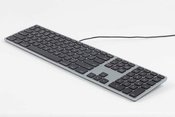 Matias Keyboard - aluminum Mac backlit RGB Space Gray