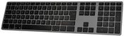 Matias Mac aluminum wireless keyboard illuminated Space Gray