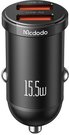 Mcdodo CC-2950 car charger, 2x USB, 15.5W (black)