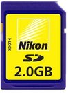 Atm. kortelė Nikon 2GB