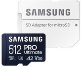 Memory card Samsung microSDXC PRO Ultimate 512GB 200MB/s (MB-MY512SA/WW)