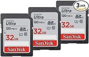 MEMORY SDHC 32GB UHS-I/3PC SDSDUN4-032G-GN6IM SANDISK